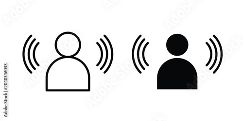 Photos Brand awareness icon vector