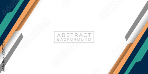 Abstract Geometric Background with Diagonal Stripes and Shadows