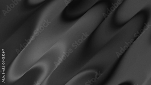Abstract Light Reflective Ripples on Black Surface Milky Water Waves Flow Smooth Satin Crumples V 01