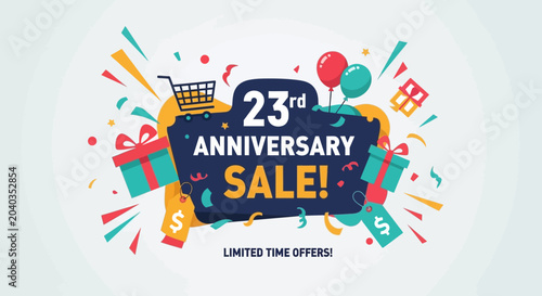 Fotografía Sale shopping discount offer announcement.
