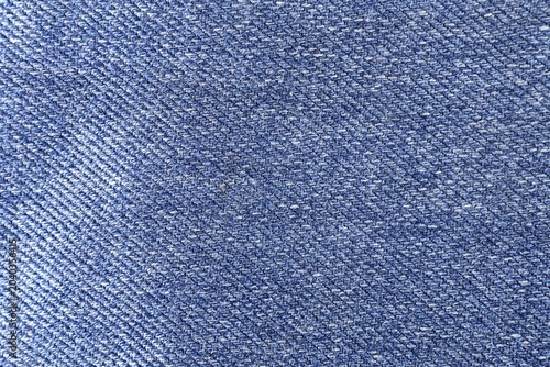 Close up of blue denim jeans texture fabric background