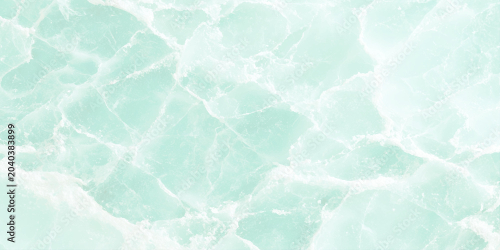Obraz premium Mint green marble texture background with white veins, Elegant and sophisticated surface pattern for design and decoration