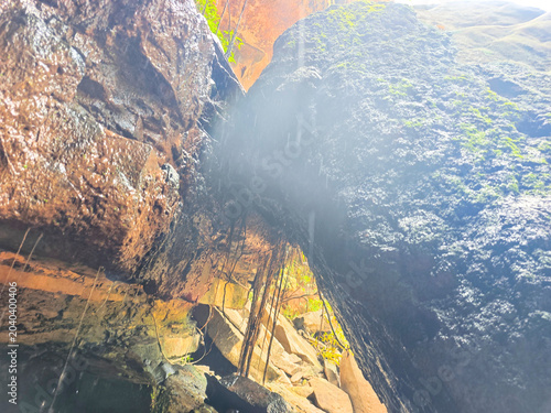 Photography Thepharak Waterfall in Nakhon Ratchasima Thailand