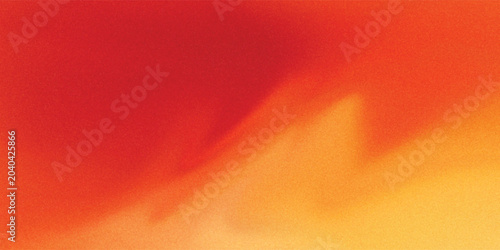 Warm orange yellow red gradient background. Autumn colored blurred wallpaper. Fall smooth gradation backdrop for banner, poster, leaflet, brochure, booklet. Vector abstract fiery template overlay