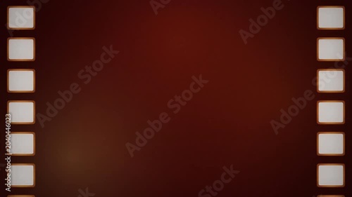 Vintage 35mm Film Loop Motion Graphic with Retro Scratches Dust Light Leaks and Flicker for Cinematic Background Overlay Authentic Movie Reel Texture Grain and Burn 4k video