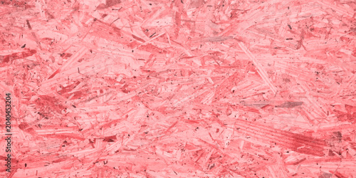 Tableau sur toile Pink meat salt and plastic texture abstract background with grunge surface patte