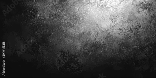 Tableau sur toile Dark grunge metal texture background with rough aged concrete surface and vintag