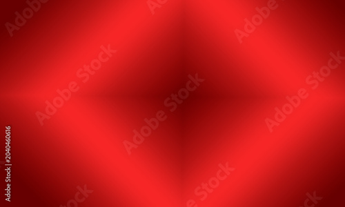Abstract red gradient background with central diamond light effect