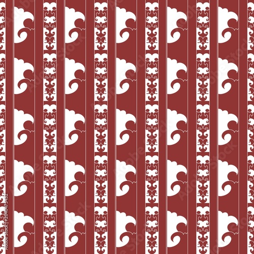seamless pattern with hearts