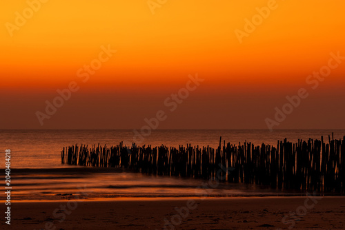 sunrise at the beach