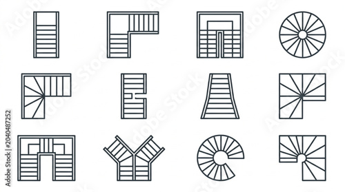 Architectural Staircase Designs and Layouts