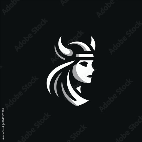 Foto Viking Girl Logo