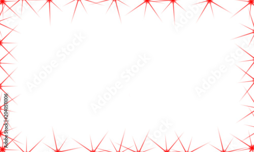 Red starburst design element with lines radiating outward isolated on transparent background for creative projects and graphic design