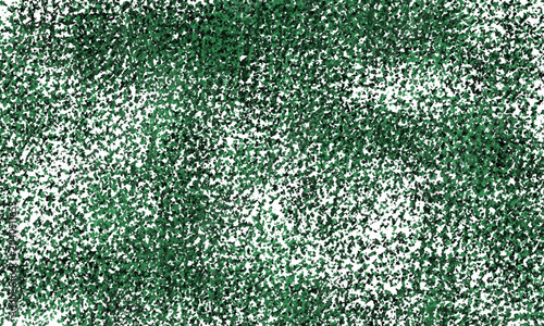 Green glitter background with sparkling emerald confetti isolated on transparent background for festive holiday and celebration designs