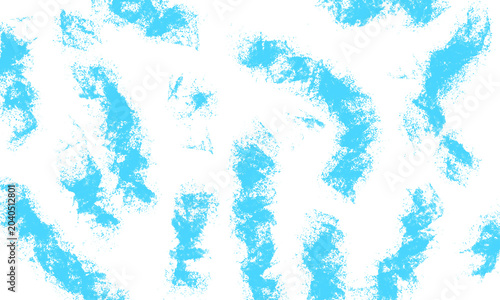 Vibrant cyan tie dye pattern on transparent background with abstract shapes and textures, creating a unique and eyecatching design element for fashion or home decor