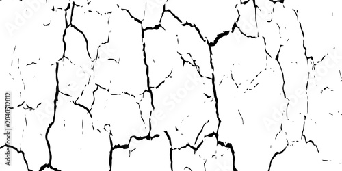 Obraz na płótnie Crack seamless pattern