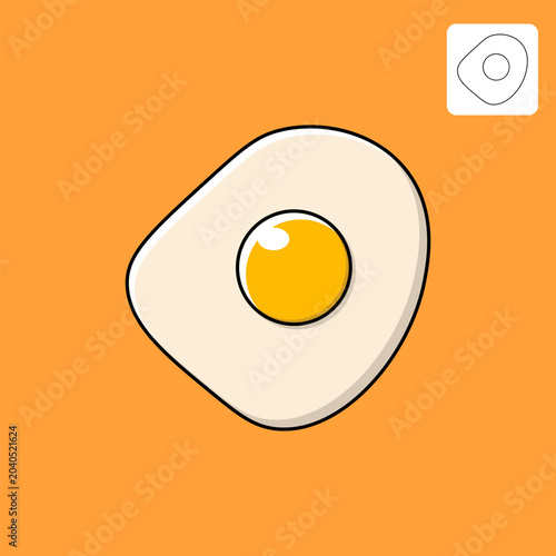 Graphic Egg Vector Illustration For Your Design
