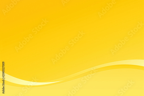 Minimalistic yellow background with a wave