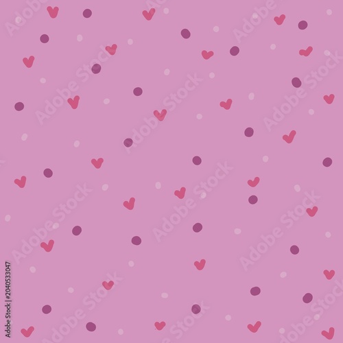 pink hearts background