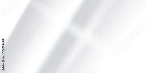Silver foil background with metal mirror texture. Chrome gradient surface with light gloss. Vector aluminum grey sheet with reflection