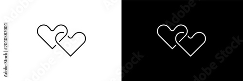 Fotografija fiance outline icons in fashion category