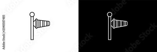 Foto weather vane outline icons in farming and gardening category