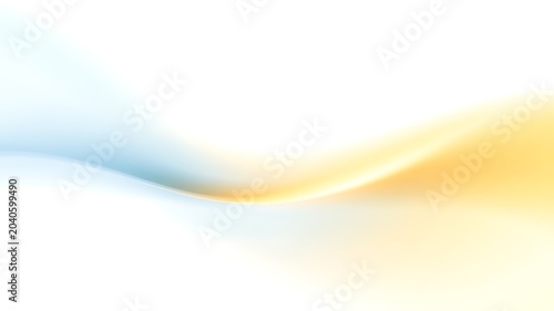 Flowing gradient abstract background blue