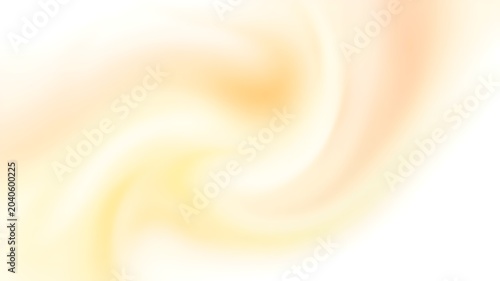 Swirling peach and yellow gradient abstract background
