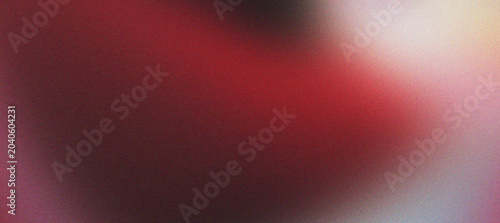 Deep red and crimson grainy gradient background with warm glow and cinematic film texture for dramatic artistic projects and passionate digital media design applications.