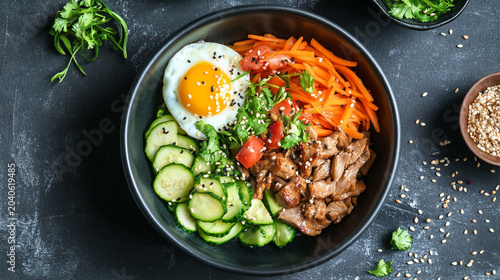 Histamine free meal Low - FODMAP Buddha bowl