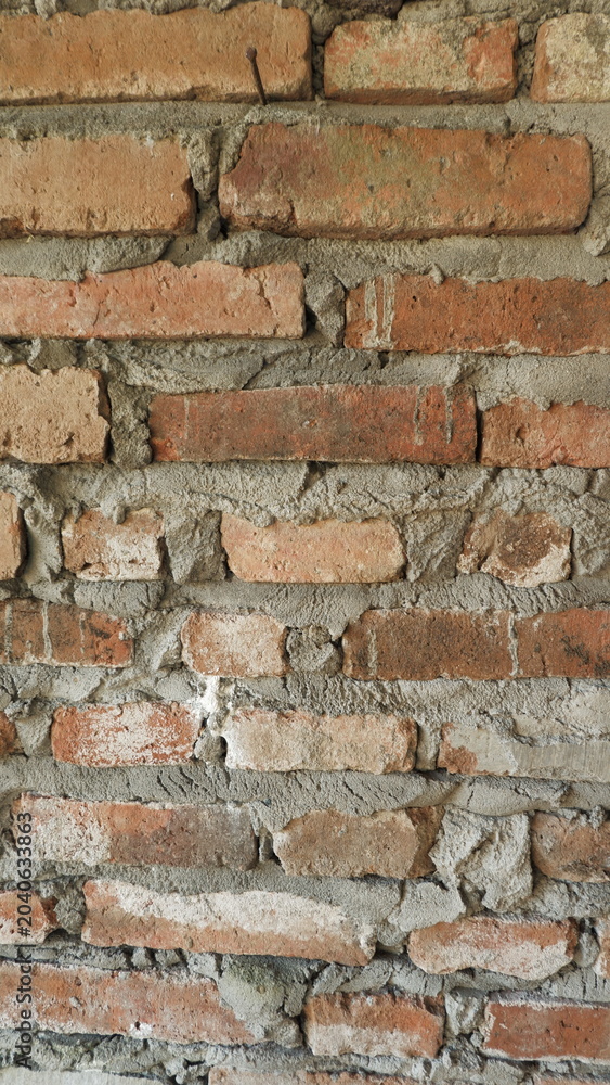 Naklejka premium Brick Texture Background
