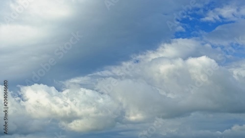blue sky with clouds