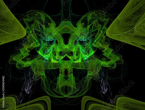 Imaginatory fractal abstract background Image