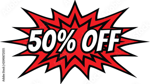 Slika na platnu Discount Offer Sale Percentage Sign 1.