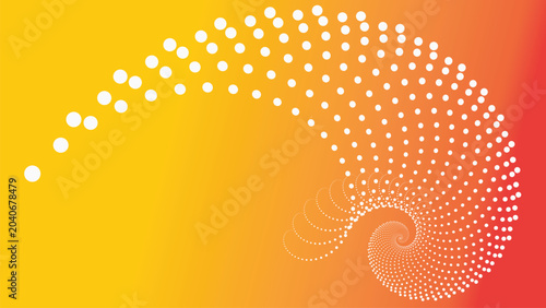 Beautiful best dot illustration design art.