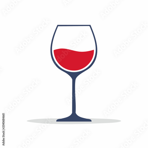 Red Wine in a Glass