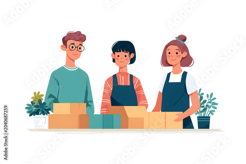 Engaging Team Building in a Creative Workspace: Emphasizing Collaboration and Growth in Today's Business Environment