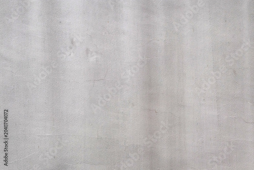 Obraz na płótnie Weathered gray concrete wall texture background with water stains and hairline c