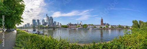 Panorama Skyline von Frankfurt am Main