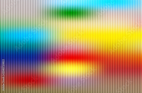 Colorful vertical stripes abstract design