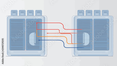 Canvastavla Air Conditioner Unit Outdoor Components.