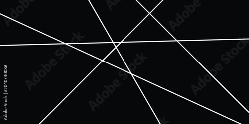 Konstfotografi Abstract asymmetric background with chaotic diagonal straight lines