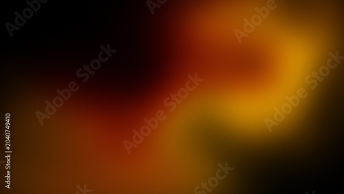 Bild auf Leinwand Abstract warm red golden gradient surface with soft blurred light flow