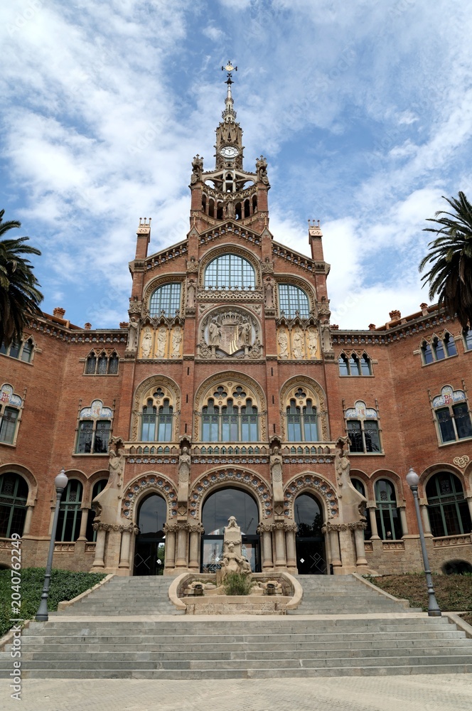 Fototapeta premium Beautiful Hospital de Sant Pau – Barcelona