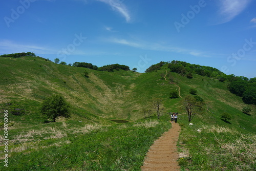 Scenery at Mindungsan Mountain in Korea