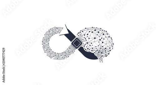 Infinity Loop with Belt Buckle.