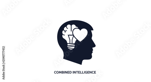 Tableau sur toile Intelligent Mind Brain Concept.