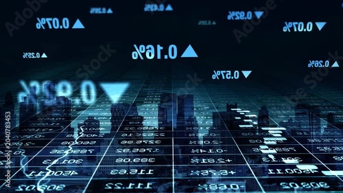 Finance business stock market chart data information background