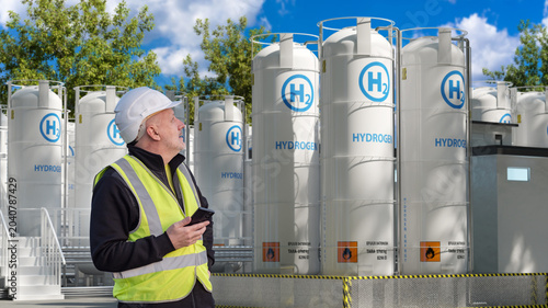 Hydrogen storage, facility ...