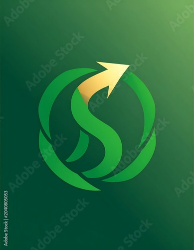 Green chalkboard with orange handwritten S.